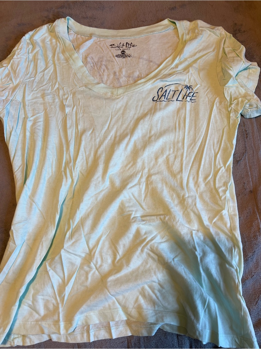 Salt Life Women's Mint Scoop Neck Short Sleeve Tee